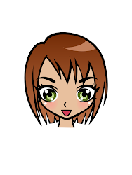 clipart cartoon cute manga clip resolution cliparts library females