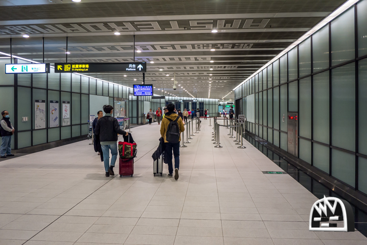 桃園空港MRTターミナル1通路写真2 桃園空港MRTターミナル1通路写真2