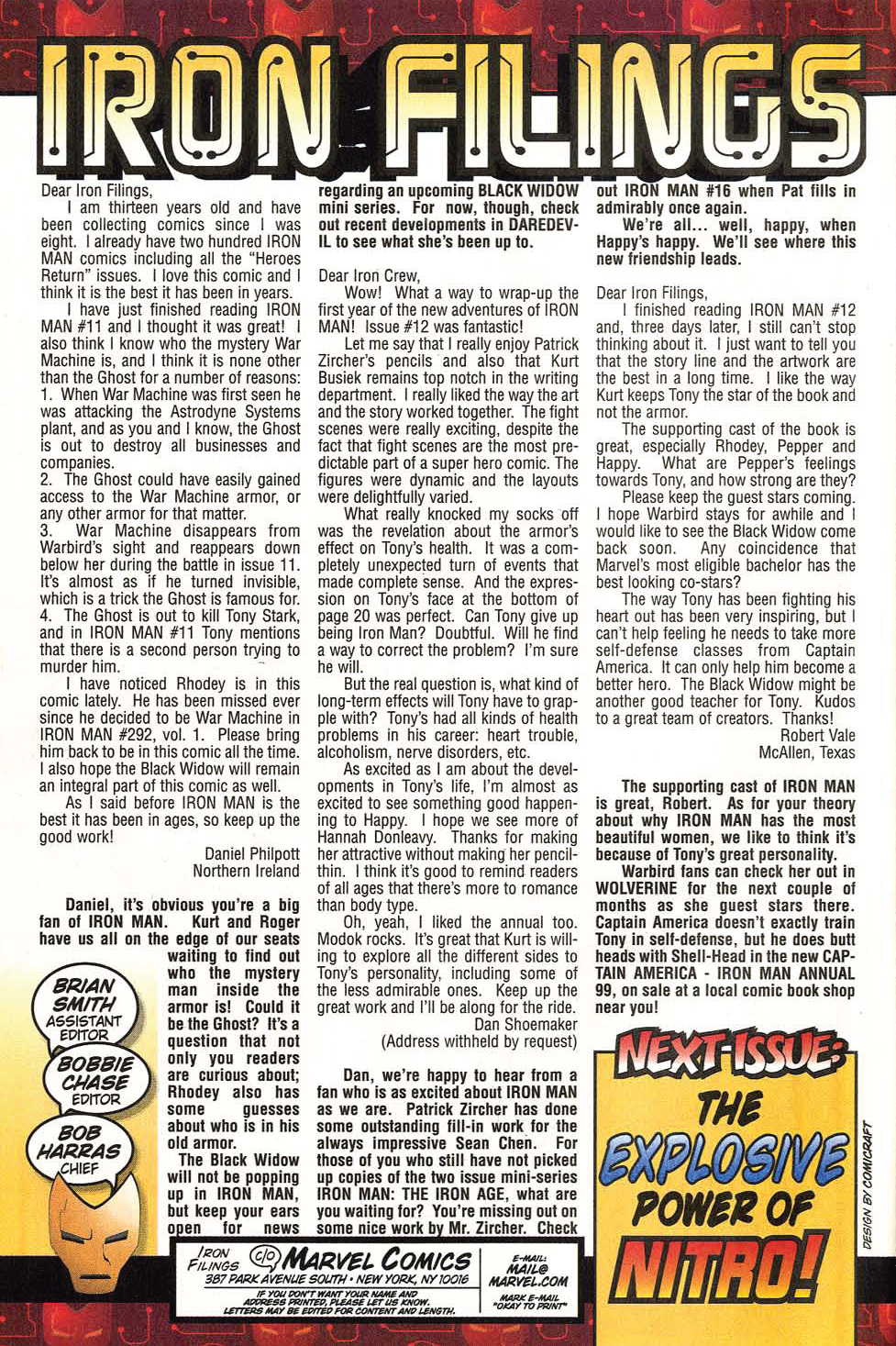 Read online Iron Man (1998) comic -  Issue #14 - 32