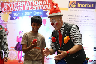 GRAND OPENING FOR INTERANTIONAL CLOWN FESTIVAL AT INORBIT MALL, WHITEFIELD GRAND OPENING FOR INTERANTIONAL CLOWN FESTIVAL AT INORBIT MALL, WHITEFIELD