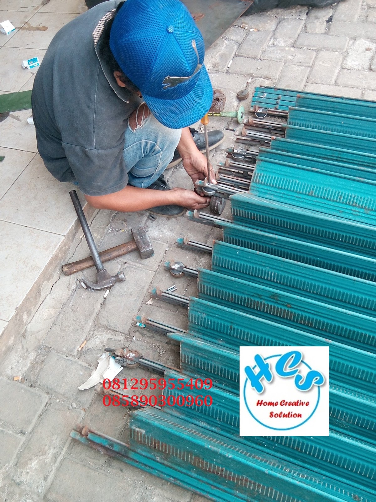 spesialis service rolling door tukang service folding gate jakarta