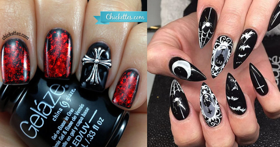 Great gothic nails!