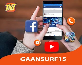 TNT GaanSurf15 – 15 Pesos Internet + FB, Mobile Legends for 2 Days TNT GaanSurf15 – 15 Pesos Internet + FB, Mobile Legends for 2 Days
