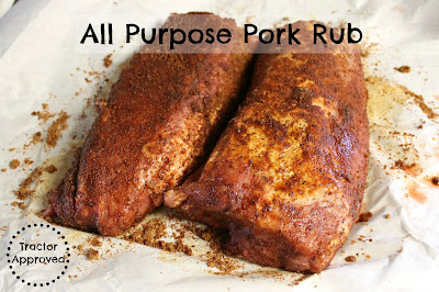 Gifts from the Kitchen - All Purpose Pork Rub #Celebrate365