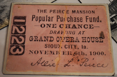 Replica of drawing ticket Photo by Trisha Field