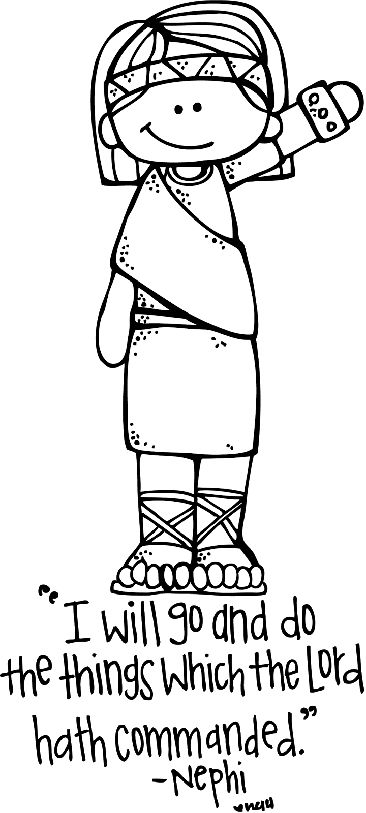 Nephi Coloring Pages