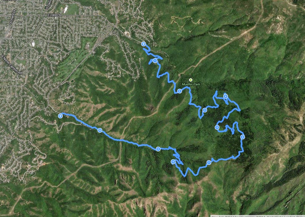 Dream Packer Trail Adventures Mueller Park, Bountiful, Utah