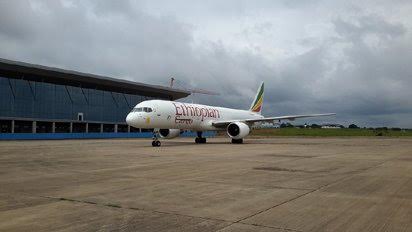 4 Photos: First Int’l cargo aircraft lands in Akanu Ibiam Airport, Enugu
