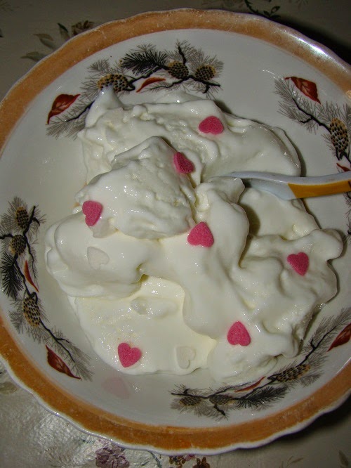 Inghetata dietetica cu aroma de cocos