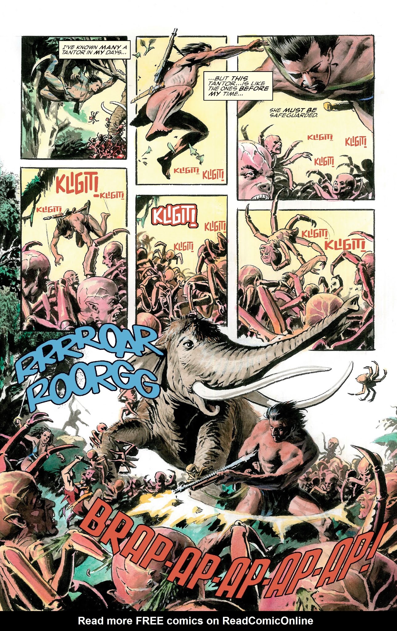 Read online The Once and Future Tarzan comic -  Issue # TPB - 17