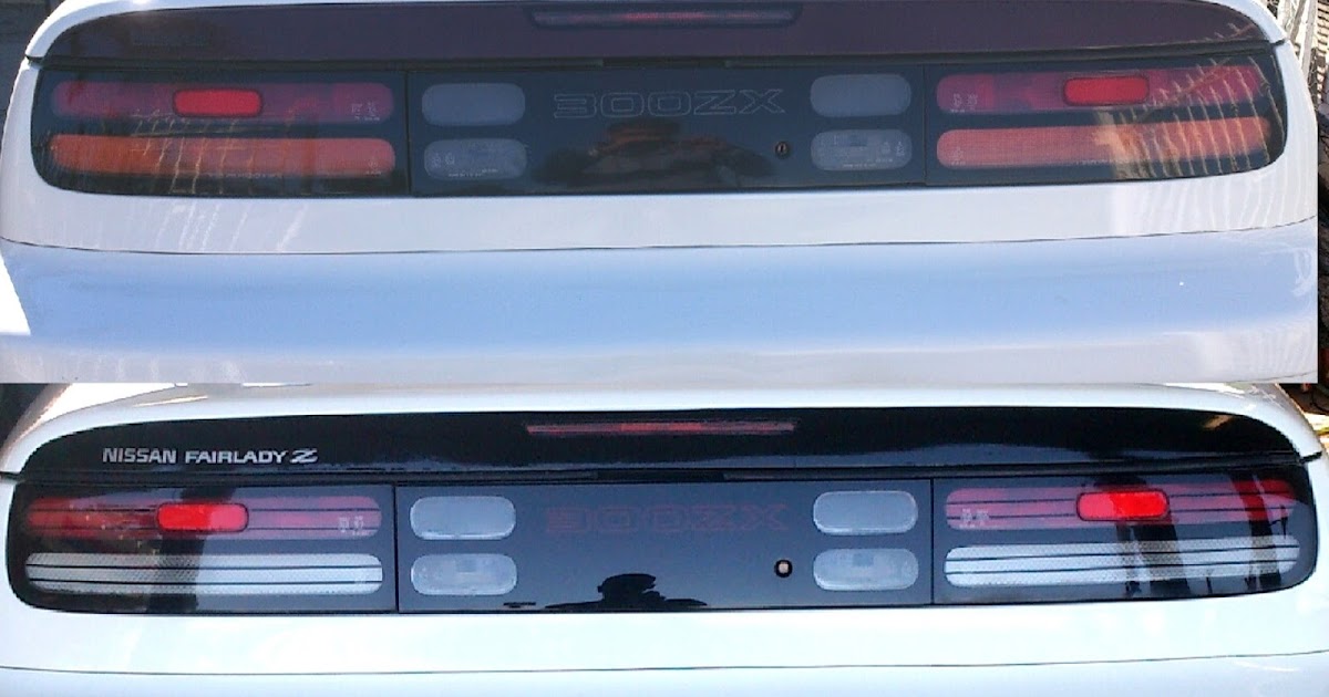 Z32 300zx JDM vs US tail lights