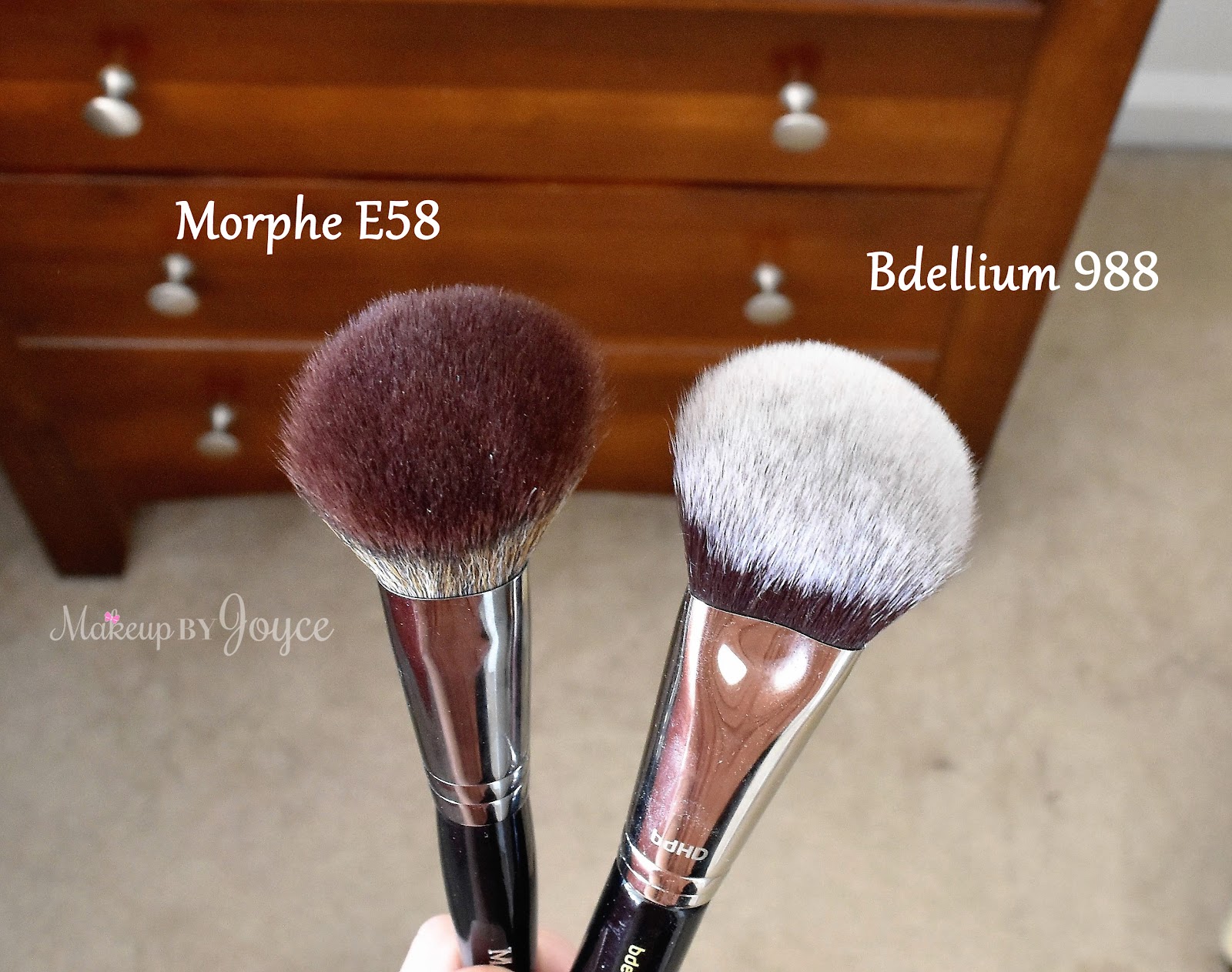 MakeupByJoyce ** ! Review + Comparison Bdellium Tools BDHD Brushes