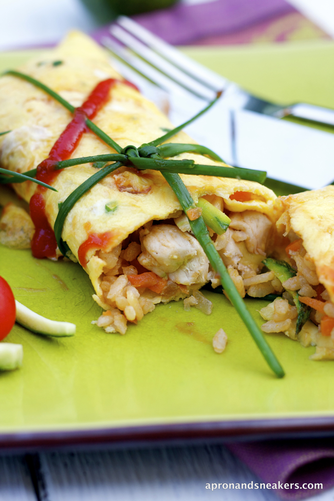 Omurice, Japanese Omelette Rice