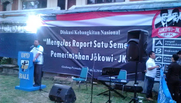 KNPI Bali Kritisi Kinerja Pemerintahan Jokowi-JK