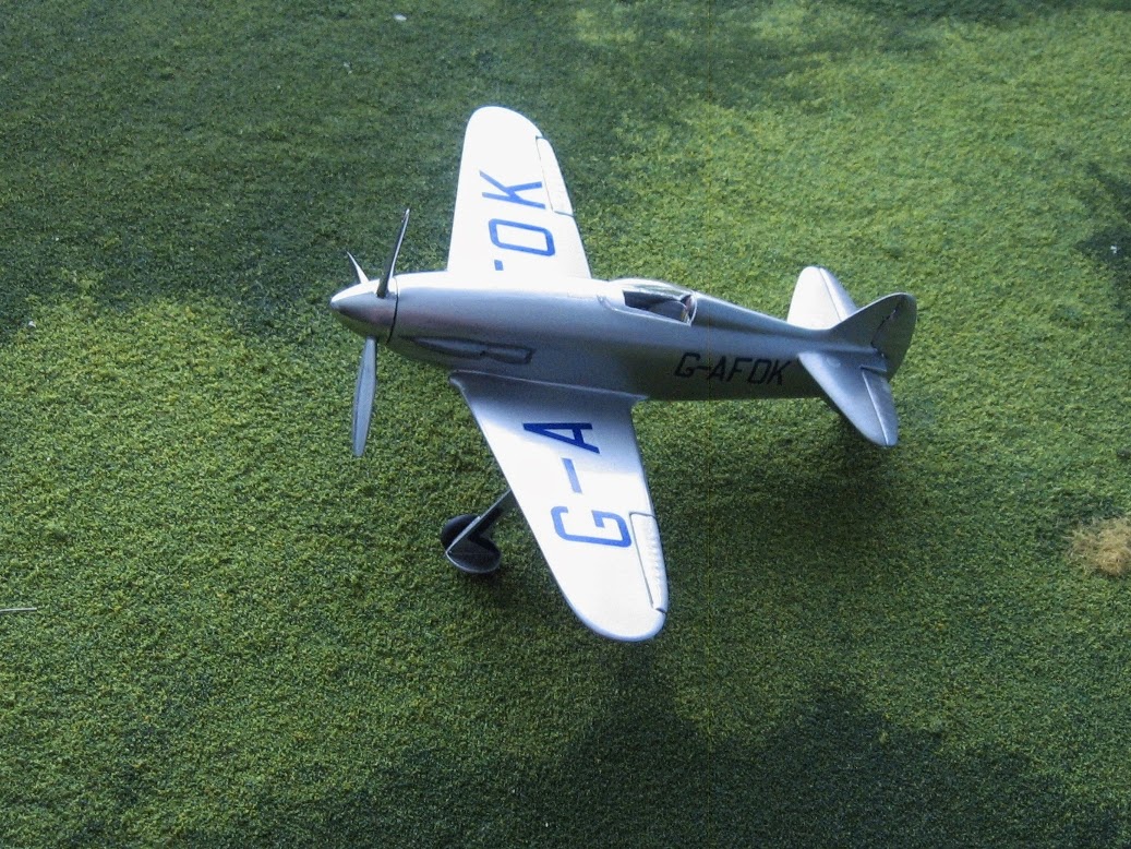 Heston-Napier British speed record attempt 1940, Airframe 1/72 vacuum ...