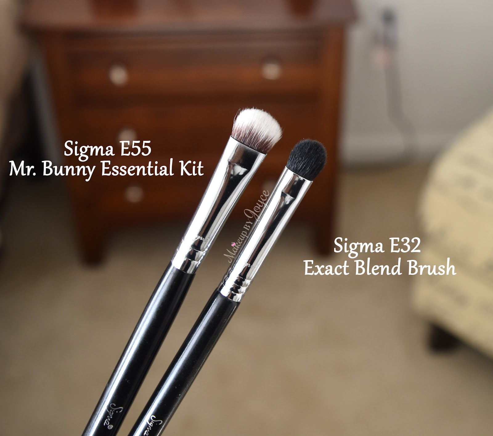 MakeupByJoyce ** ! Review + Swatches Sigma Synthetic Eye Brushes for Cream Products