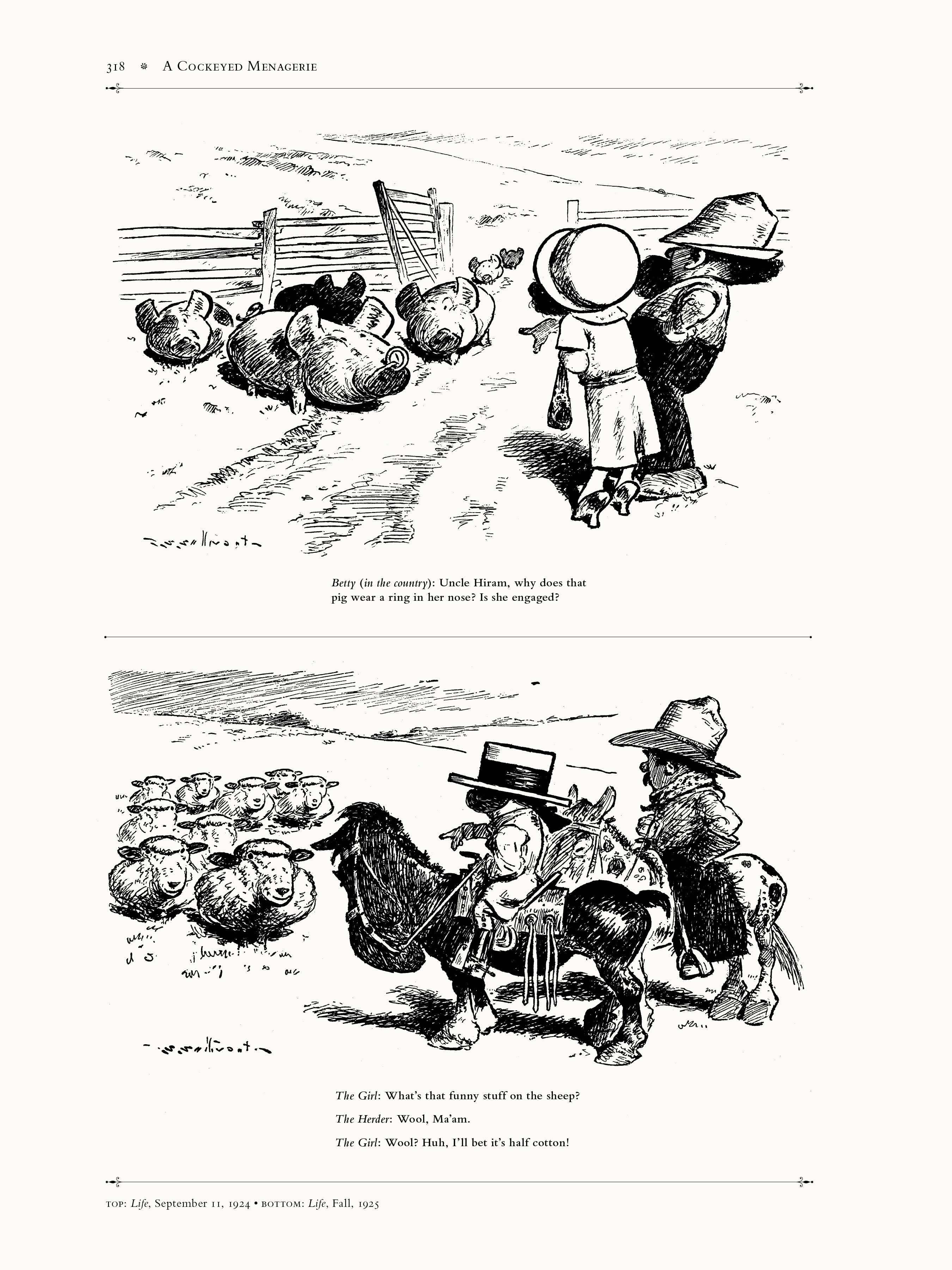 Read online A Cockeyed Menagerie: The Drawings of T.S. Sullivant comic -  Issue # TPB (Part 4) - 24