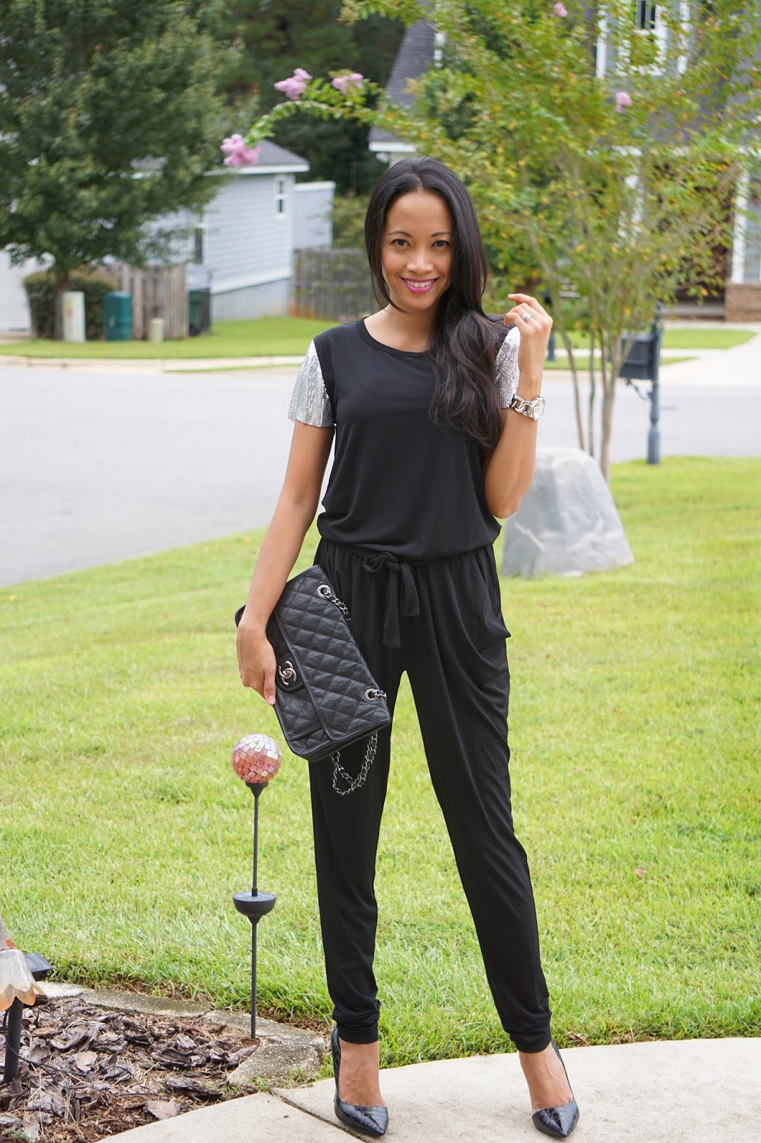 Michael kors silver jumpsuit Outlet
