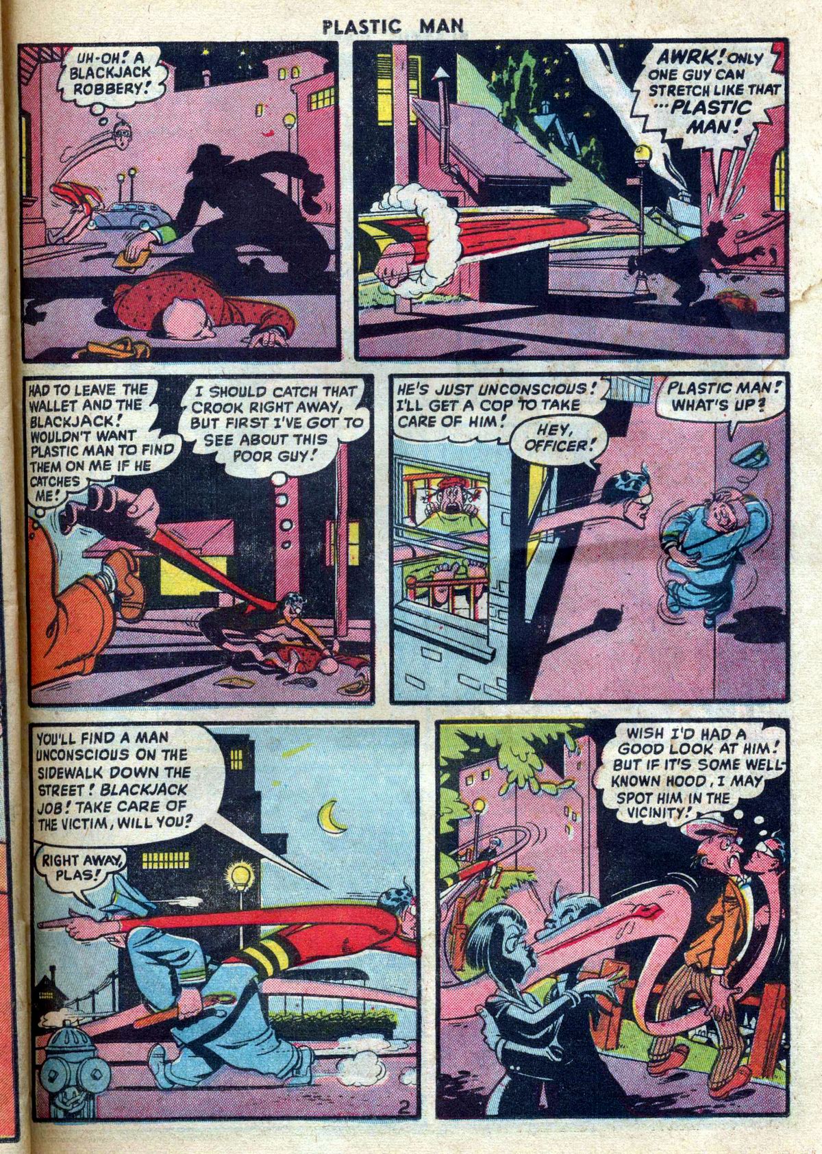 Read online Plastic Man (1943) comic -  Issue #17 - 25