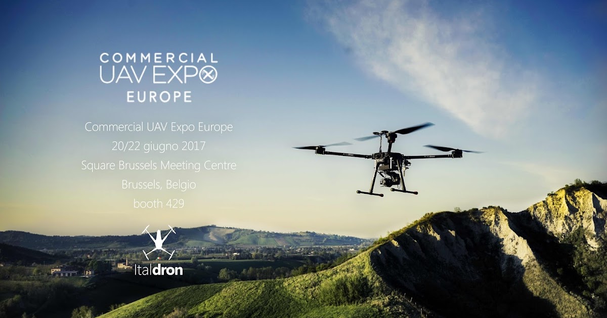 ITALDRON al Commercial UAV Expo Europe con il nuovo drone Titan XLE