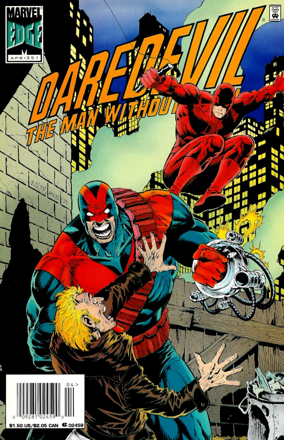 Read online Daredevil (1964) comic -  Issue #351 - 1