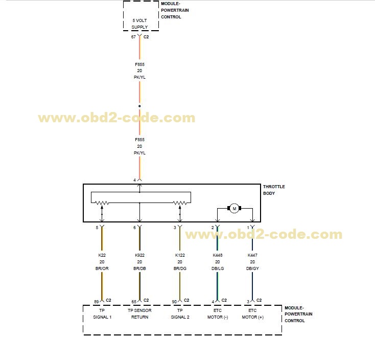 P0121 Code 00 Toyota Tacoma