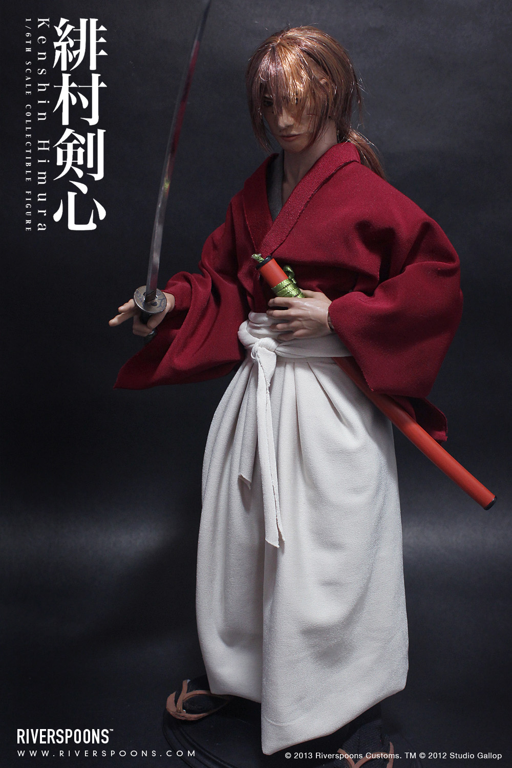 Riverspoons Studios: Riverspoons Customs: Kenshin Himura 1/6 Scale ...