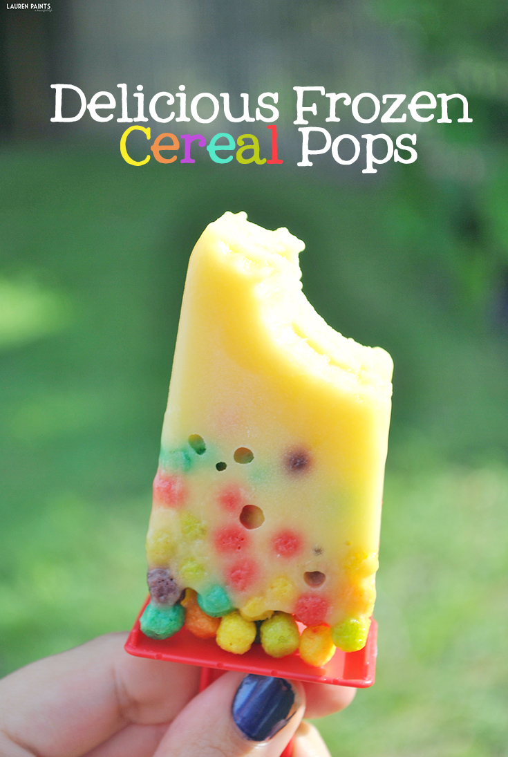 Delicious Frozen Cereal Pops + Finding the 7th Minion!