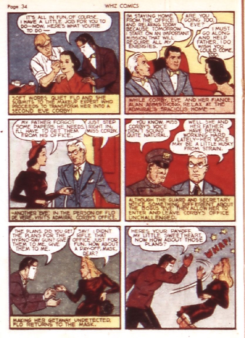 WHIZ Comics issue 9 - Page 36