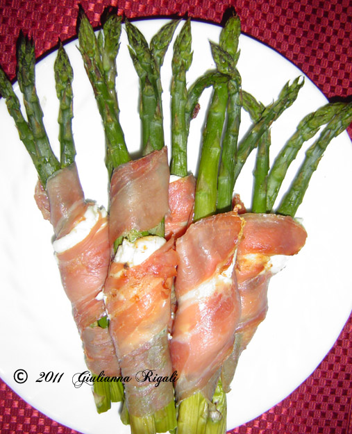 Prosciutto Entwined Asparagus Recipe