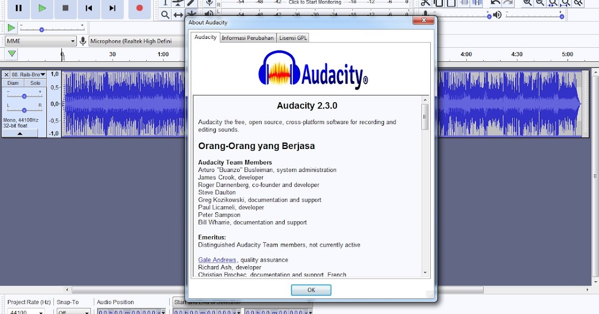 audacity ffmpeg library install