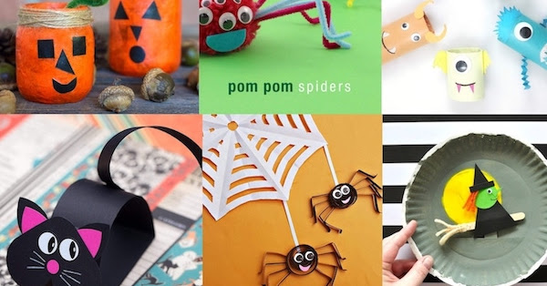 50+ Halloween Crafts for Kids - The Joy of Sharing