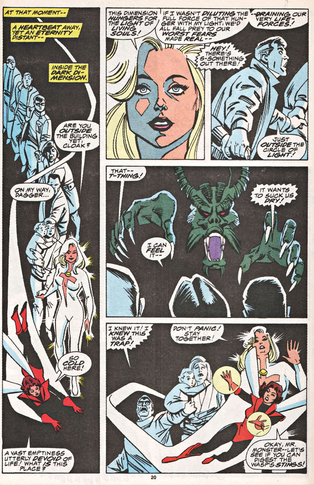 Read online Cloak and Dagger (1990) comic -  Issue #9 - 17