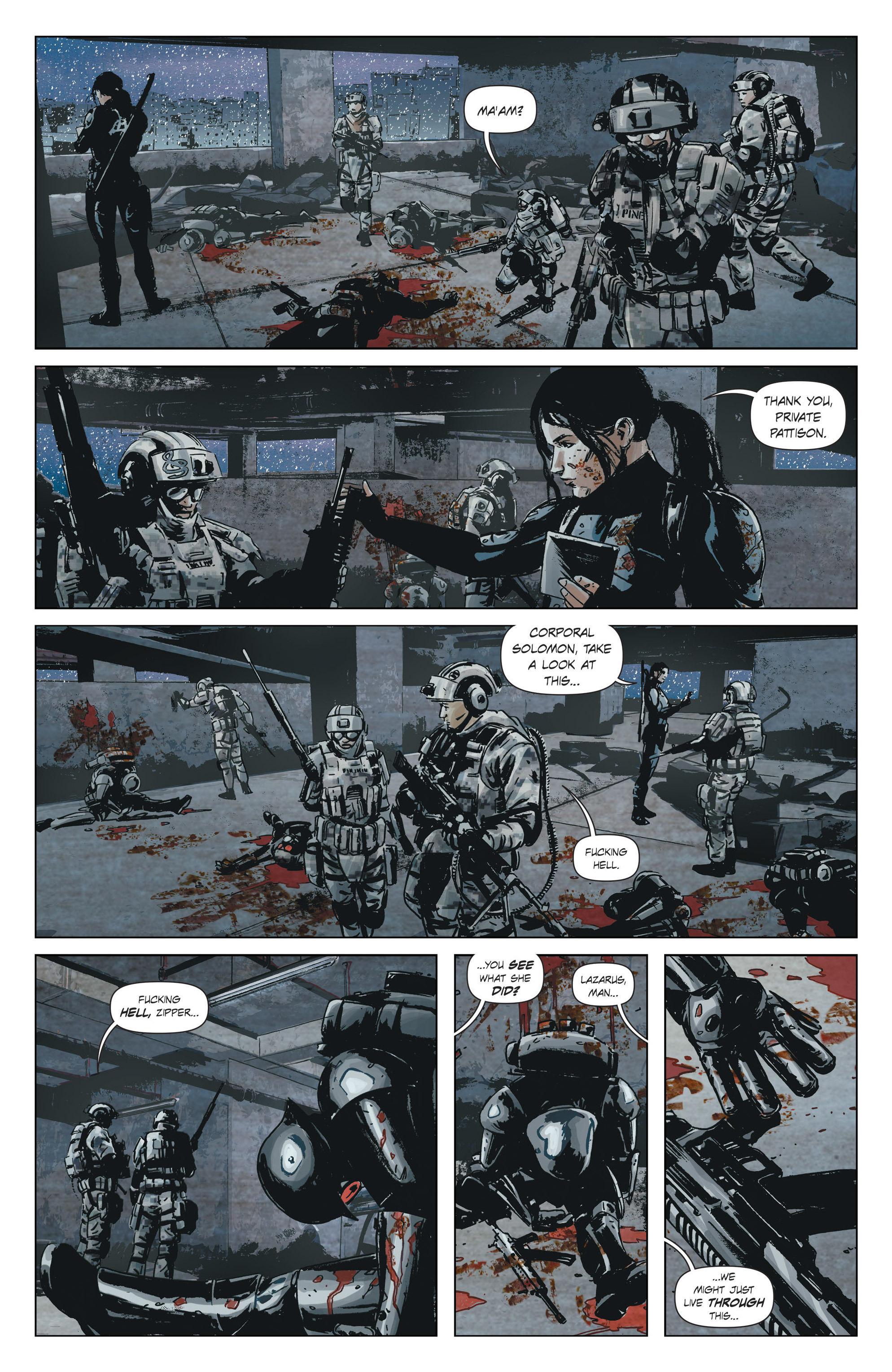 Read online Lazarus (2013) comic -  Issue #18 - 22
