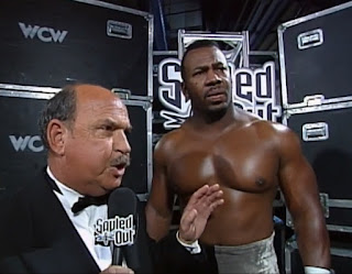 WCW Souled Out 2000 - Mean Gene Okerlund interviews Stevie Ray