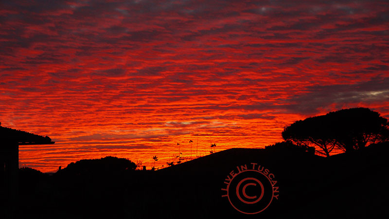 ...un cielo che toglie il respiro...e lascia un sorriso di gioia