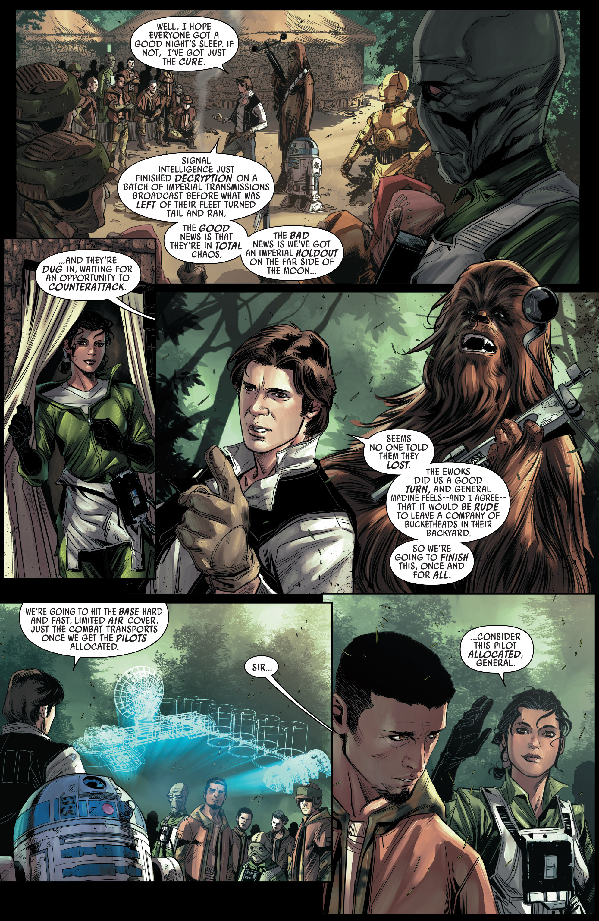 Read online Journey to Star Wars: The Force Awakens - Shattered Empire comic -  Issue #1 - 19