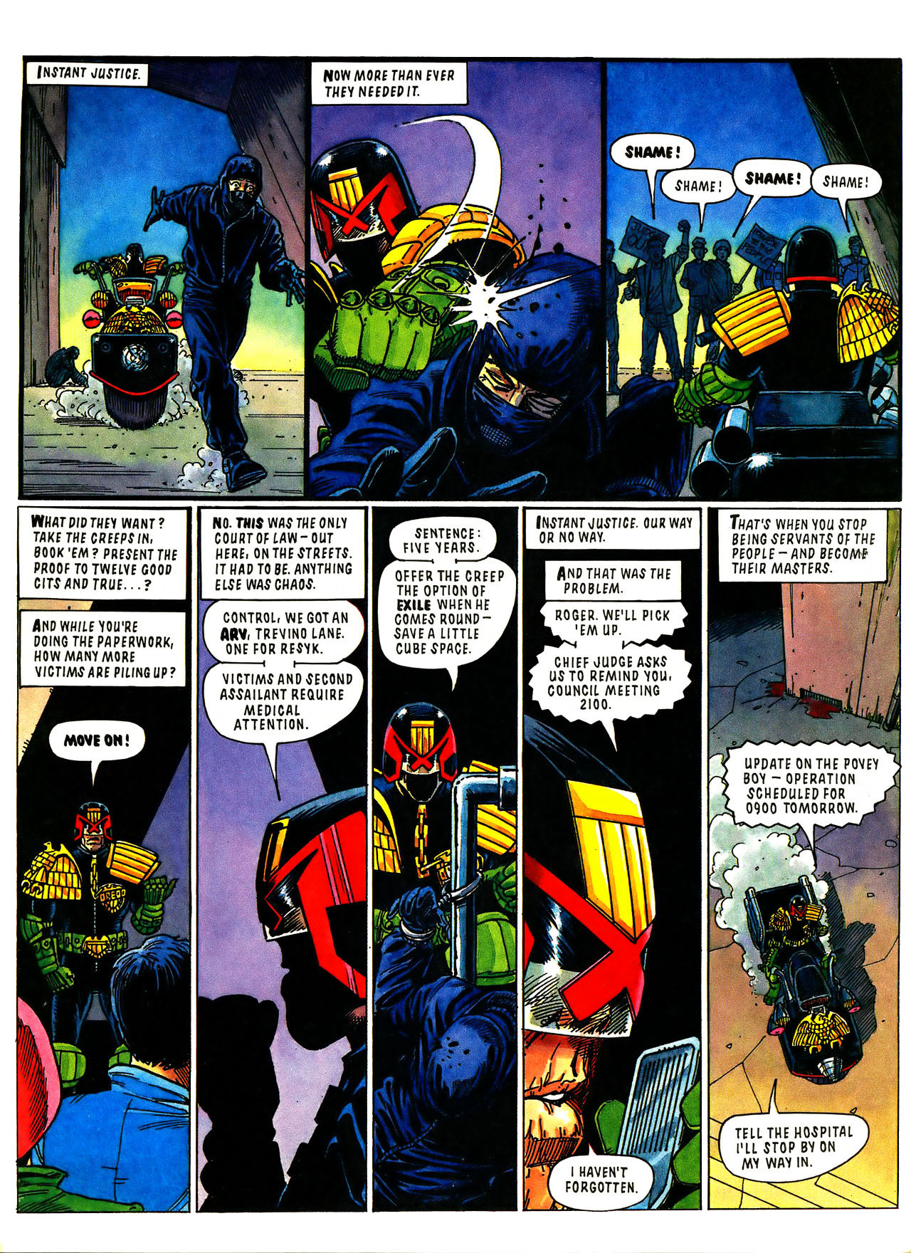 Read online Judge Dredd: The Complete Case Files comic -  Issue # TPB 15 (Part 1) - 25
