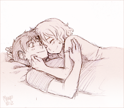 drawing cuddle cuddling bed