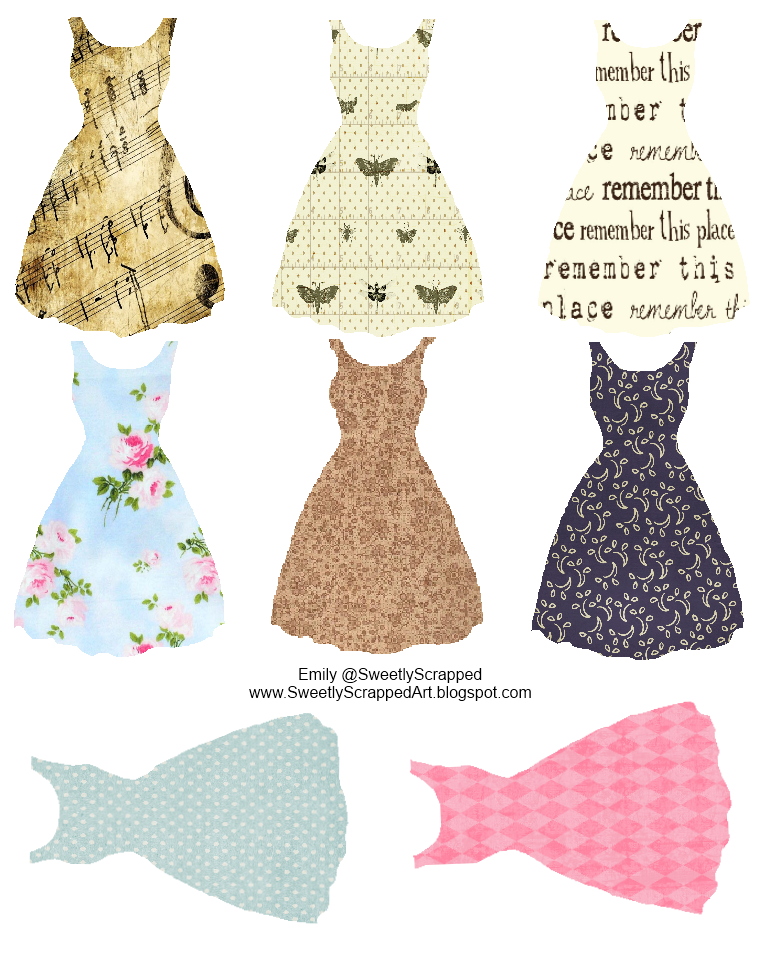 Free Printable Dresses