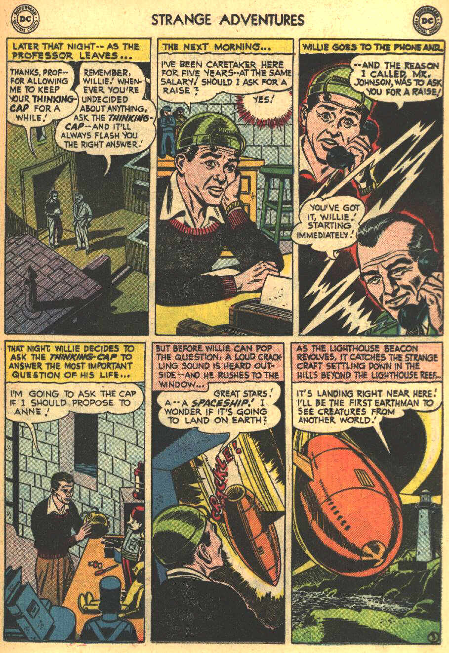 Read online Strange Adventures (1950) comic -  Issue #61 - 21