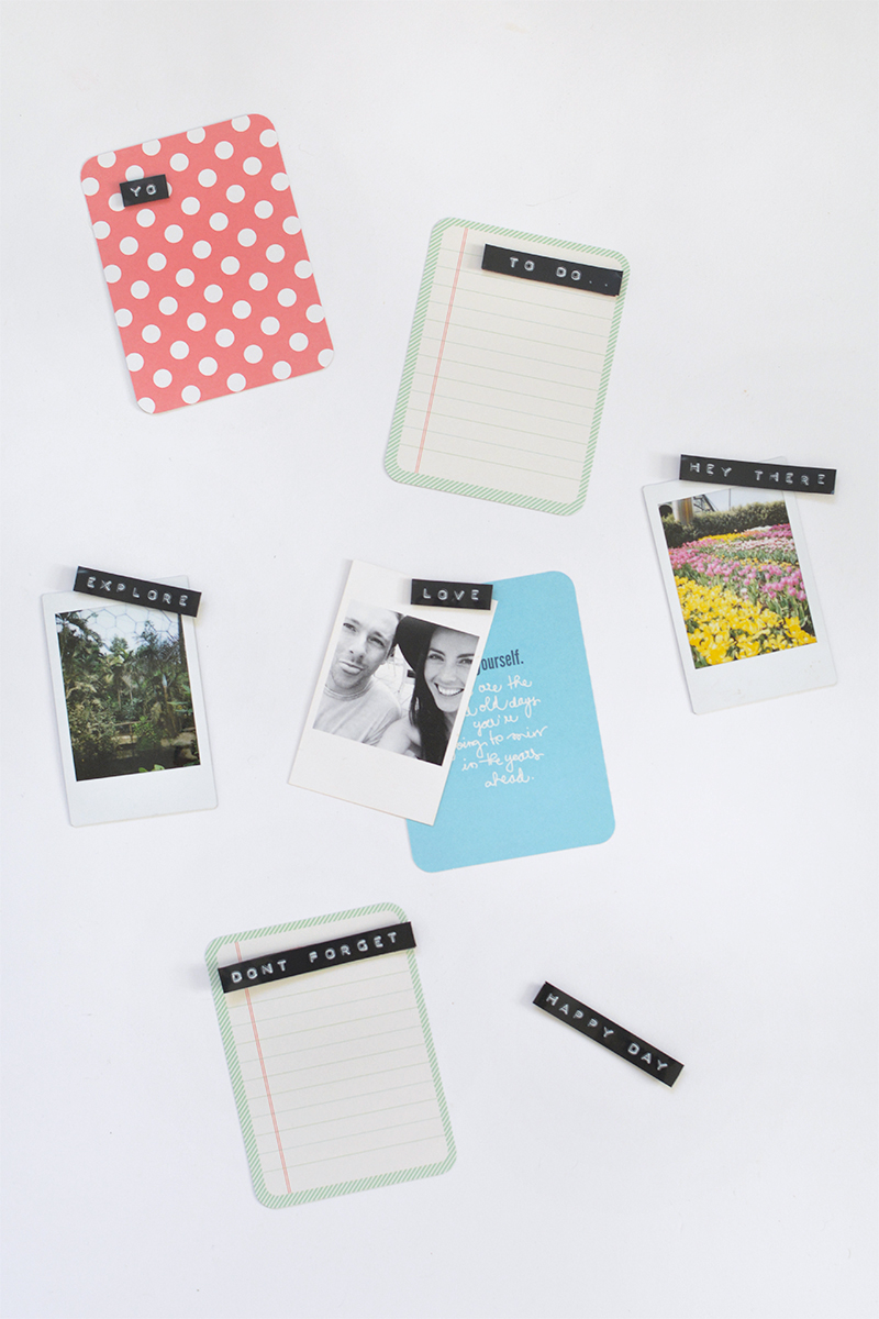 DIY label maker fridge — Caroline Burke Burkatron