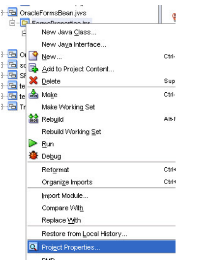 Oracle Forms - JavaBean tutorial