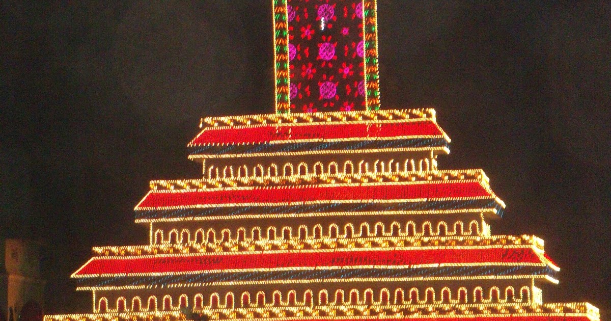 Bee Music The brightlylit Ollur Church for the Feast of Saint Raphael