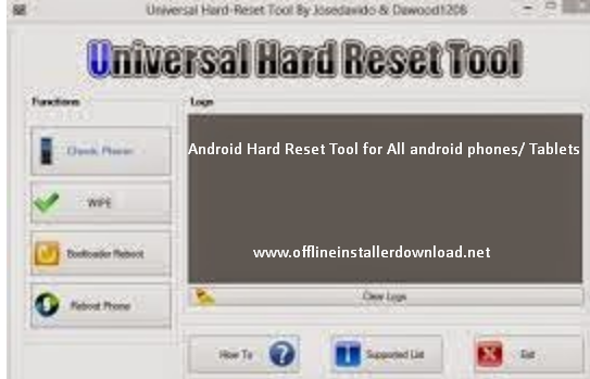 Android hard reset tool free download