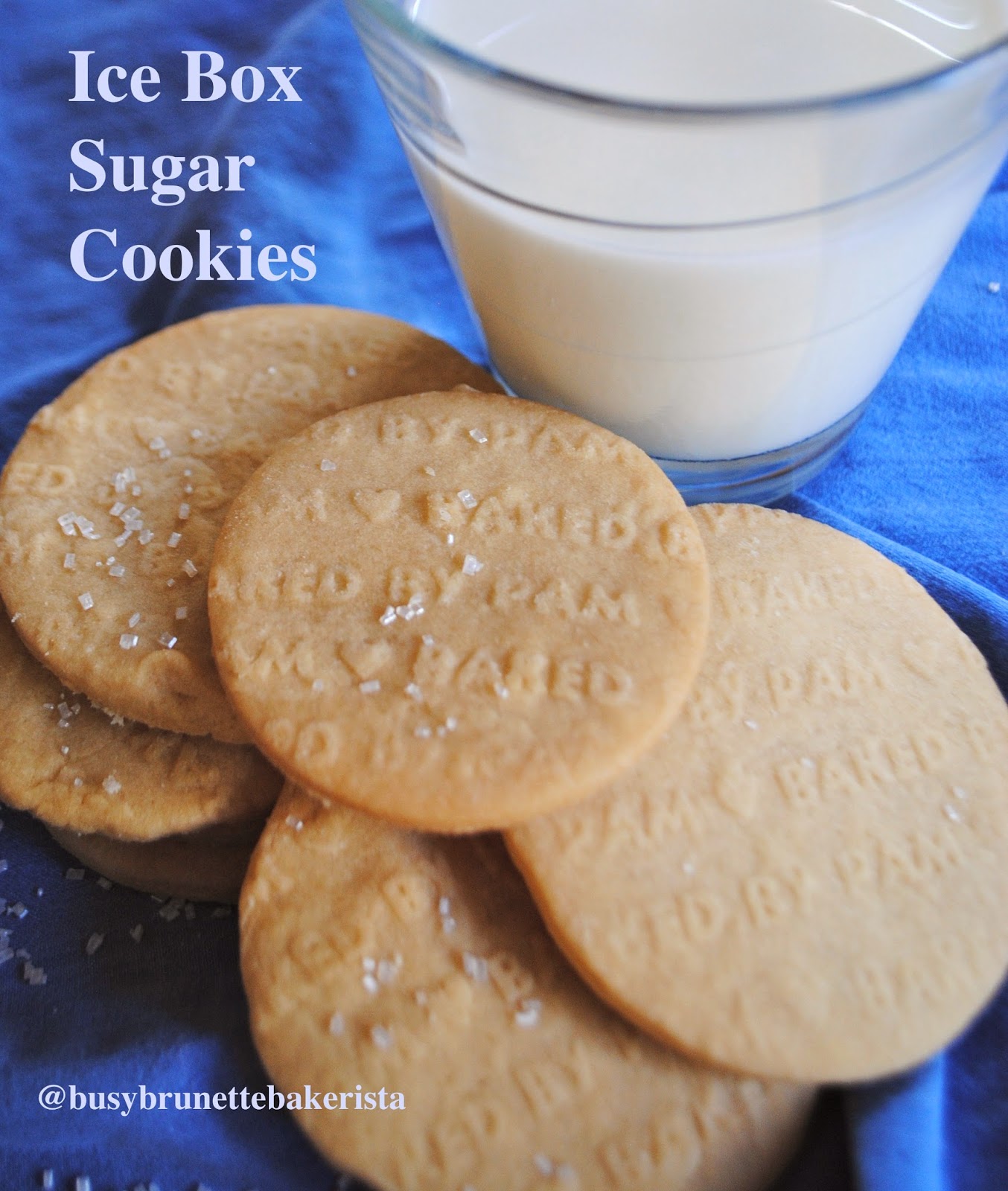 Ice Box Sugar Cookies