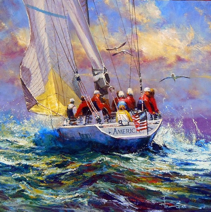 Австралийский художник. Robert Hagan