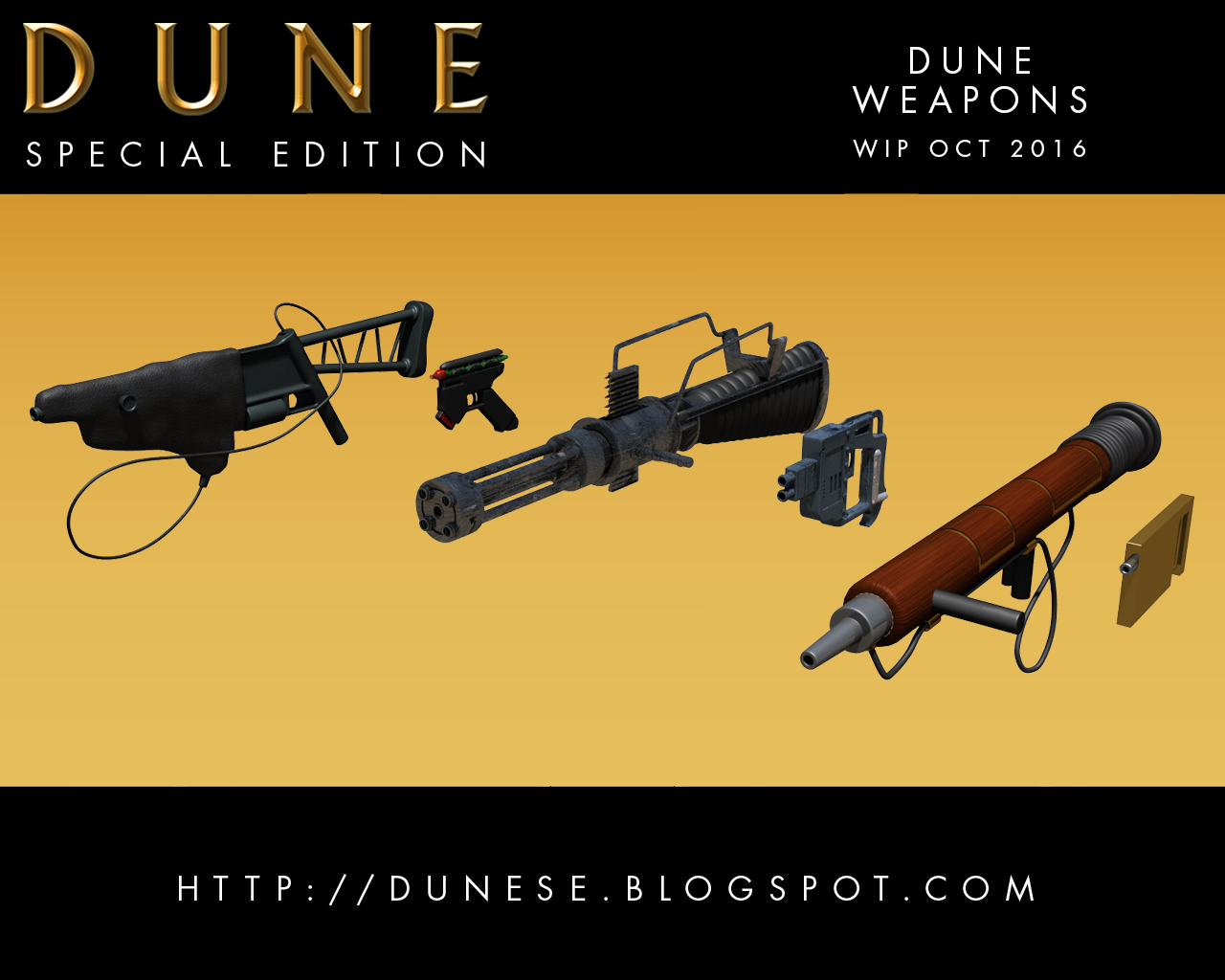 DUNE Weapons.