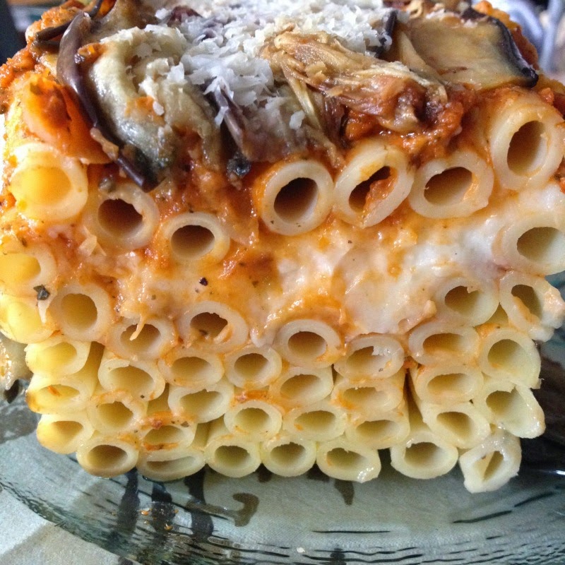 La cuisine & Claudine Timbale de Macaronis de GrandMère Caterina