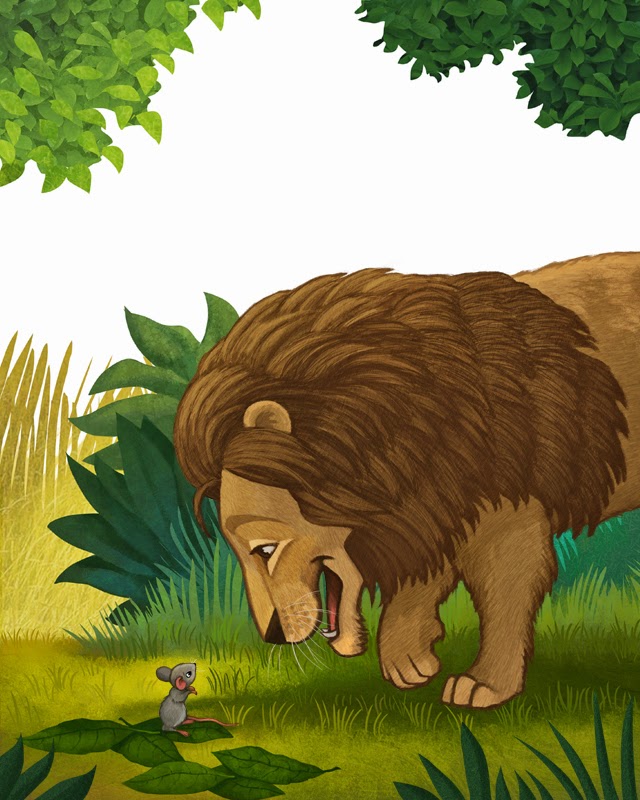 C.A.Martin Art: THE LION & THE MOUSE (ASSIGNMENT 2)